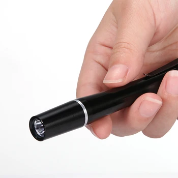 Uv Žibintuvėlis Mini Pen Įrašą Ultravioletinių spindulių Žibintuvėlis Raudonos LED Rašiklį, Žibintuvėlį Aptikimo Medicinos Penlight Mažas Žibintuvėlis
