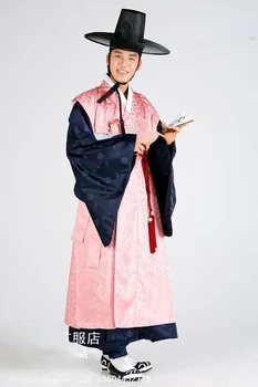 Vyriški Hanbok Tradicinius korėjiečių Drabužius Kokybės Drabužiai Tinka Vyrams, Aukštos kokybės Drabužiai.