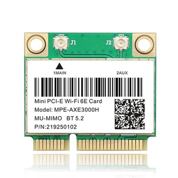 Wifi 6E 2400Mbps AX210 DLP-AXE3000H Belaidės Mini PCI-E Card 